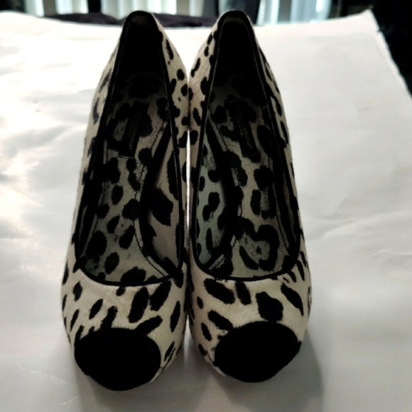 DOLCE & GABBANA Leopard platform heels - Picture 6 of 12
